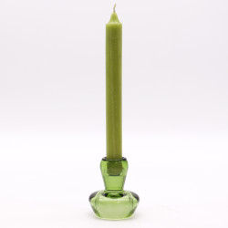 Jednofarebné Stolové Sviečky a Sklenené Svietniky – Štartovacia Súprav