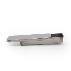 50x Mini Plechovková Dóza s Posuvným Vekom – 10 g (6 x 3,3 x 1 cm)