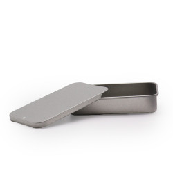 30x Mini Plechovková Dóza s Posuvným Vekom - 15 g (8x3.4x1.2cm)