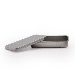 30x Mini Plechovková Dóza s Posuvným Vekom - 20 g (7x4.2x1.5cm)