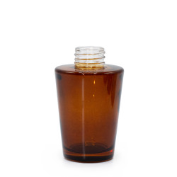 6x 100ml Váza na Trstinový Difúzor (hrdlo 28 mm) - Jantárová