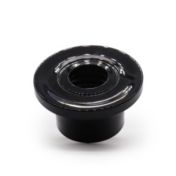 6x Uzáver Difúzora 28 mm - Čierny Plast, Tvar T (vhodné pre 21-33)