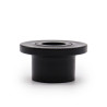 6x Uzáver Difúzora 28 mm - Čierny Plast, Tvar T (vhodné pre 21-33)