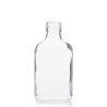 120x 100 ml Fľaša z Číreho Skla s Hliníkovým Uzáverom