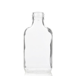 80x 200ml Fľaša z Číreho Skla s Hliníkovým Uzáverom