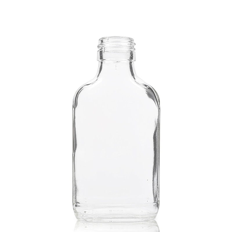 80x 200ml Fľaša z Číreho Skla s Hliníkovým Uzáverom