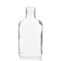 80x 250ml Fľaša z Číreho Skla s Hliníkovým Uzáverom