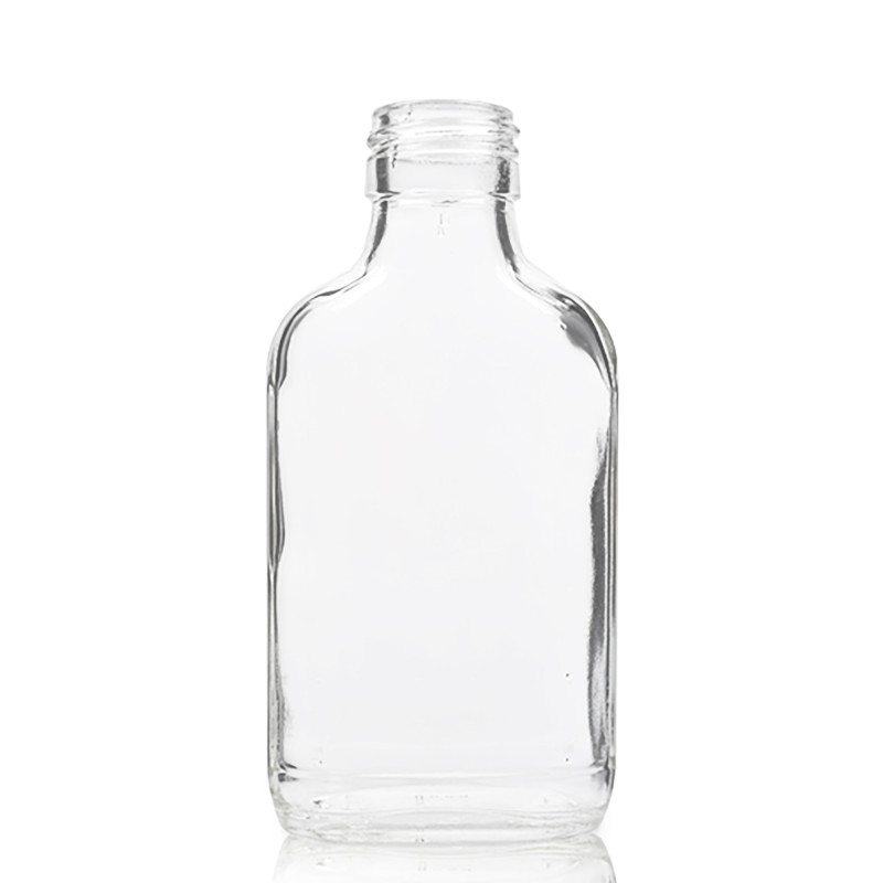 80x 250ml Fľaša z Číreho Skla s Hliníkovým Uzáverom