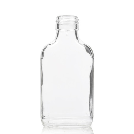 80x 250ml Fľaša z Číreho Skla s Hliníkovým Uzáverom