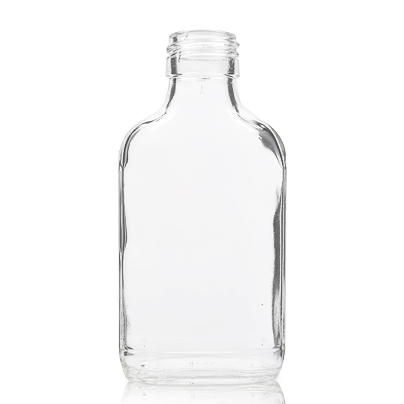 80x 350ml Fľaša z Číreho Skla s Hliníkovým Uzáverom