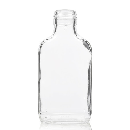80x 350ml Fľaša z Číreho Skla s Hliníkovým Uzáverom