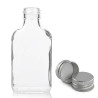 80x 350ml Fľaša z Číreho Skla s Hliníkovým Uzáverom