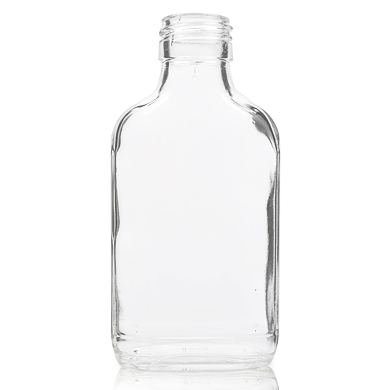 60x 500ml Fľaša z Číreho Skla s Hliníkovým Uzáverom