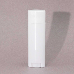 100x Biely Oválny Dávkovač na Rúž ​​– 5 g (6,6 x 1,9 x 1,2 cm)