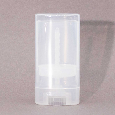 65x Priehľadný Dávkovač Pevných Deo/Parfumových Tyčiniek – 15 g (7,4 x