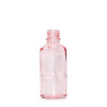 160x 10ml Ružová Sklenená Fľaška - Bez Uzáveru