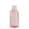 160x 10ml Ružová Sklenená Fľaška - Bez Uzáveru