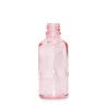 330x 30ml Ružová Sklenená Fľaška - Bez Uzáveru