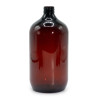 10x 1000 ml Jantárová Plastová Fľaša Boston - Bez Uzáveru