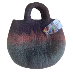 Plstená Taška Rozprávková Záhrada - 35x27cm