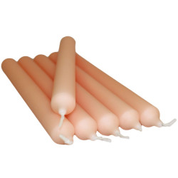 Štartovacia Sada Stolových Sviečok a Sklenených Svietnikov so Stojanom