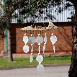 Prepletaná Ryba a Prírodné Kvapky Mušle