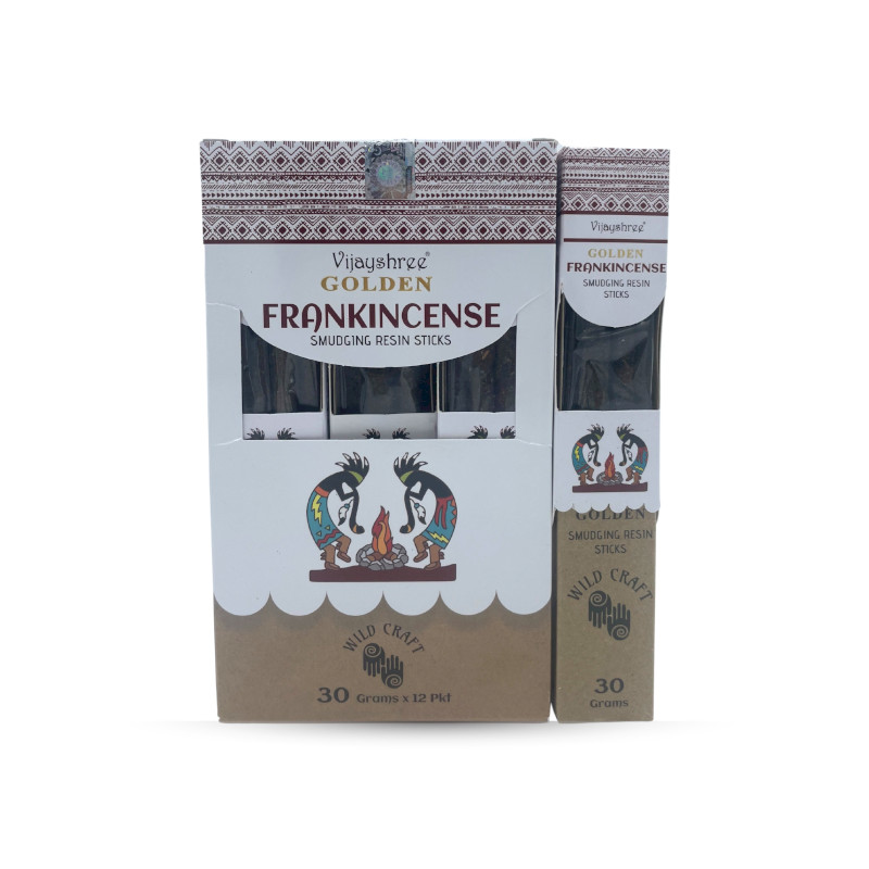 12x 30g Golden Živicové Vonné Tyčinky - Myrha (6s)