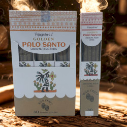 12x 30g Golden Živicové Vonné Tyčinky - Palo Santo (6s)
