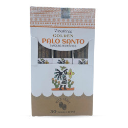 12x 30g Golden Živicové Vonné Tyčinky - Palo Santo (6s)