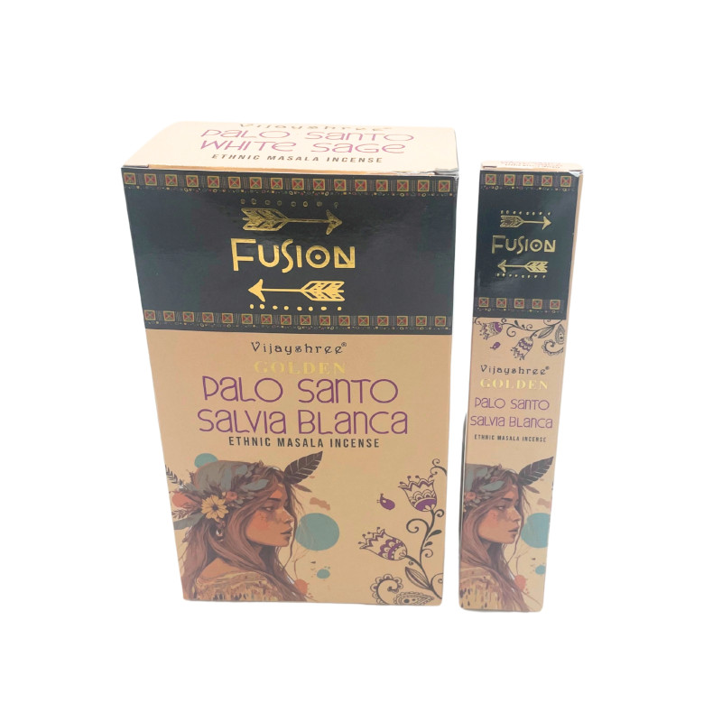 12x 15g Golden Vonné Tyčinky - Palo Santo a Biela Šalvia