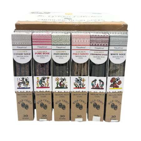 72x 30 g Golden Živicové Vonné Tyčinky Sada