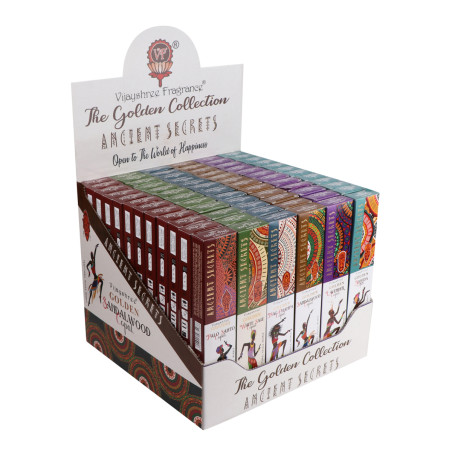 72x 15g Golden Sada Vonných Tyčiniek