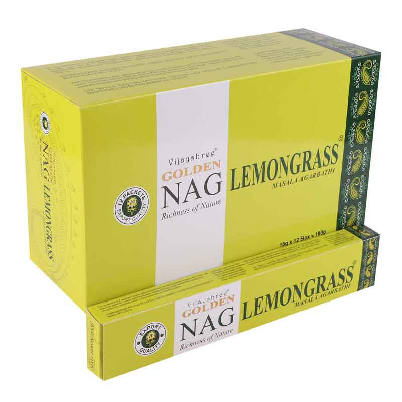12x 15g Golden Nag - Citrónová Tráva
