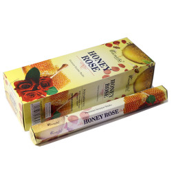 6x Vonné Tyčinky Aromatika Hex - Medová Ruža