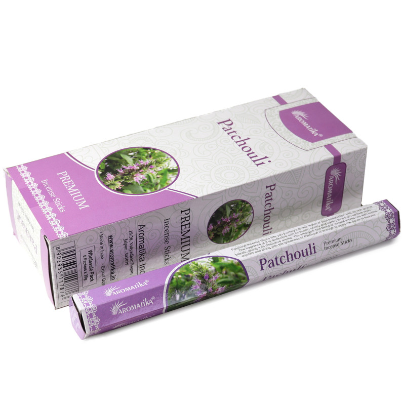 6x Vonné Tyčinky Aromatika Hex - Pačuli