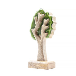 6x Stratený v Lese - Drevená 3D Dekorácia Stromček - 20x10cm