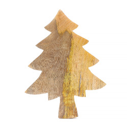 2x Stratený v Lese - Drevená Smaltová Miska s Motívom Stromu - 25x19cm