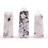 3x Drahokam Obelisk Hroty cca 5 cm - Mesačný Kameň