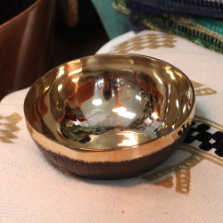 Stredná Ručne Vyrobená Spievajúca Miska Chaken (cca 500g) -15cm