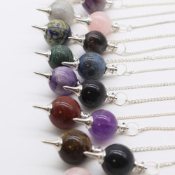 36x Štartér Kyvadla Drahokam (12x 3 kryštály) 4cm - Guľôčky