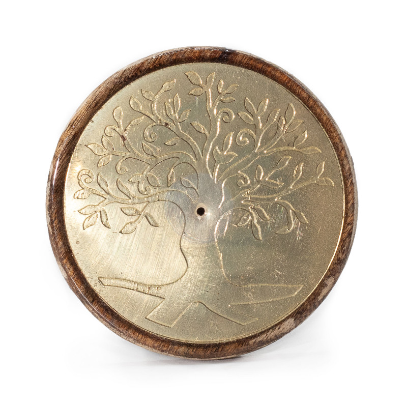 10x Stojan na Vonné Tyčinky - Zlato na Mangovom Dreve - Strom Života