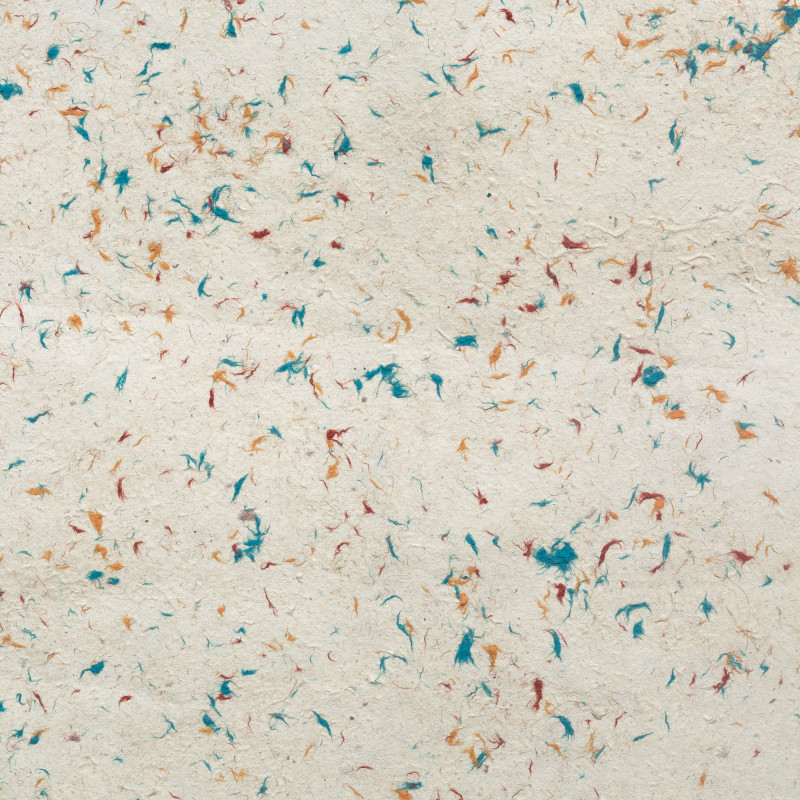 10x Baliaci Papier Lokta (51x76cm) - Mix Bavlna s Kvetmi