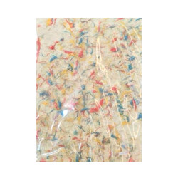 10x Baliaci Papier Lokta (51x76cm) - Mix Bavlna s Kvetmi