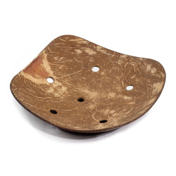 5x Prírodná Miska na Mydlo z Kokosu - Štvorcová - 11 cm