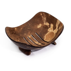 5x Prírodná Miska na Mydlo z Kokosu - Podlhovastá - 11 cm