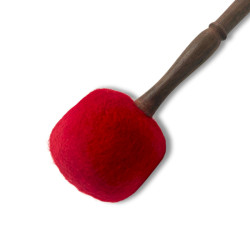 Extra Veľká Plstená Gongová Palica - 34 cm