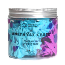 3x Šľahané Mydlá - Amethyst Creed 120g