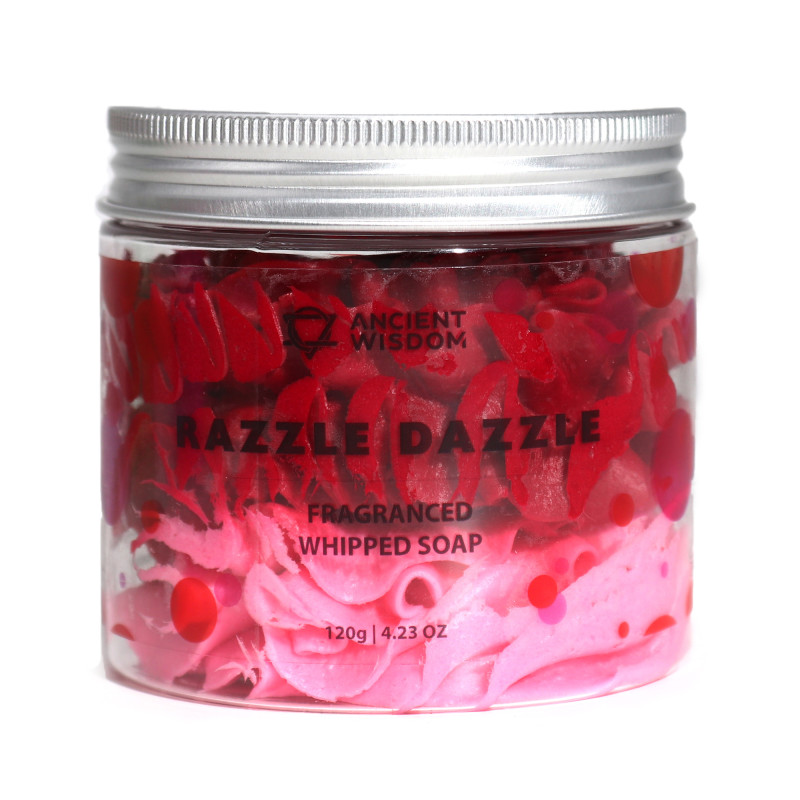 3x Šľahané Mydlá - Razzle Dazzle 120g
