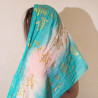 Nomad Sari - Letná Šatka - 180x50cm - Korytnačka - Tyrkysová