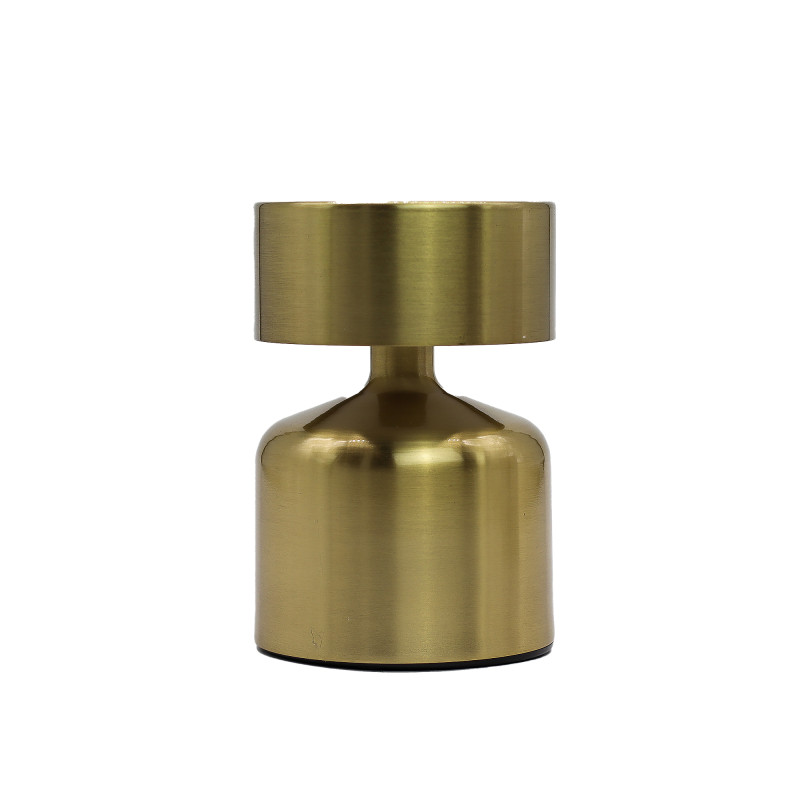 Dotyková Lampa - Plochá Huba Bronzová – USB (C) – Nabíjateľná (400 wat